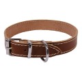 Zgarda Exo L0-L6, Simplu, Piele, Maro, Dimensiune L5: 63/4 cm
