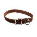 Zgarda Exo L0-L6, Simplu, Piele, Maro, Dimensiune L3: 53/2.5 cm