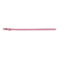 Zgarda Exo L0-L6, Simplu, Piele, Roz, Dimensiune L0: 37/1.2 cm
