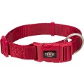 Zgarda Premium, Rosu, Marime L-XL: 40-65 cm/25 mm