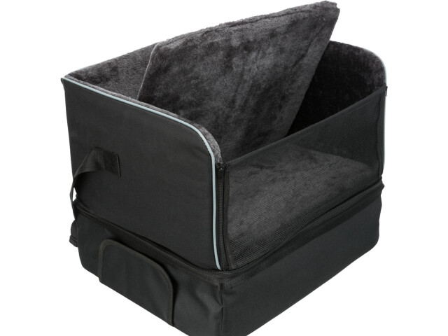 Scaun Auto Pentru Caini, 45x38x37 cm, Pana la 8 kg, Negru, 1322	