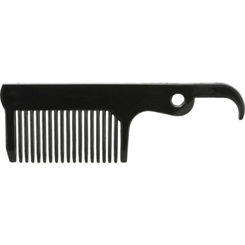 Perie Soft Cu Pieptene De Curatat, Maner Lemn, 11x14 cm, 2356