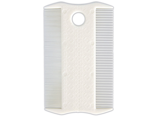 Pieptene Dublu Pentru Indepartare Purici/Praf, 9 cm, 2402	