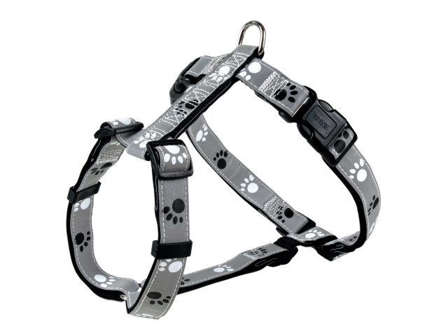 Ham Silver Reflect H, S-M: 49-65 cm/20 mm, Negru/Gri, 12232