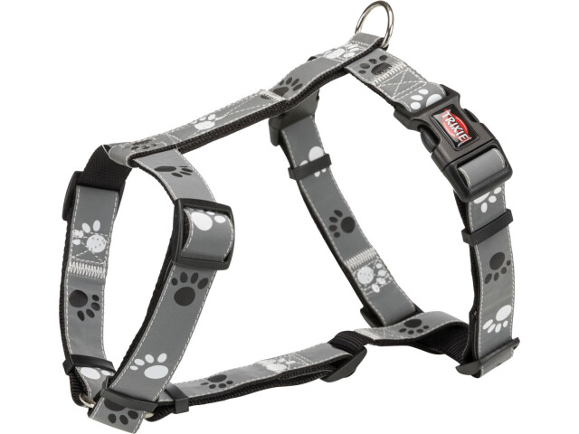 Ham Silver Reflect H, S-M: 49-65 cm/20 mm, Negru/Gri, 12232