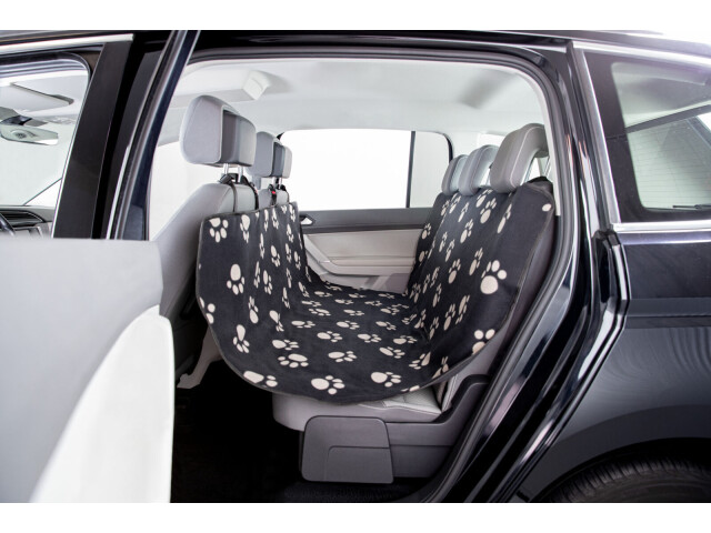 Husa Protectie Bancheta Auto, 1.40x1.45 m, Negru/Bej, 13234	