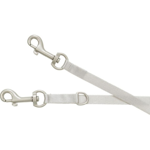 Ham Si Lesa, Soft, Pentru Caini Juniori, S-M: 26-34 cm/10 mm, 2.00 m, Gri, 15560	
