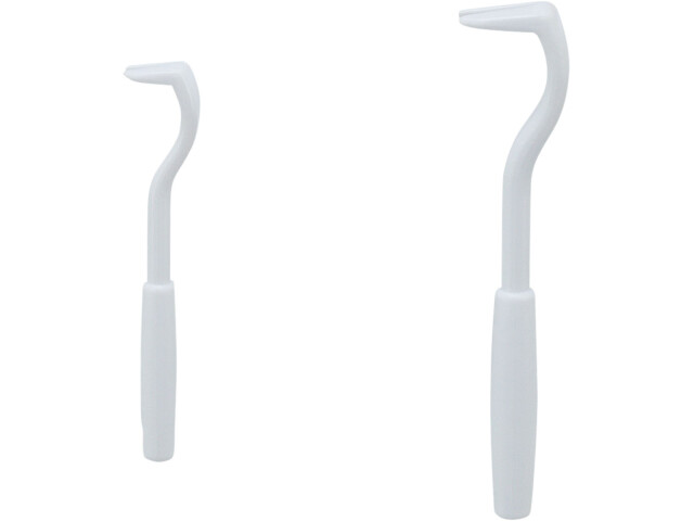 Set 2 Pensete Pentru Indepartarea Capuselor, 6-4.5 cm, Alb, 24282