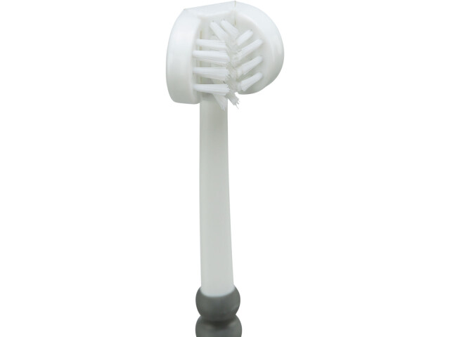 Periuta de Dinti cu 3 Capete, 18 cm, Alb/Gri, 25622