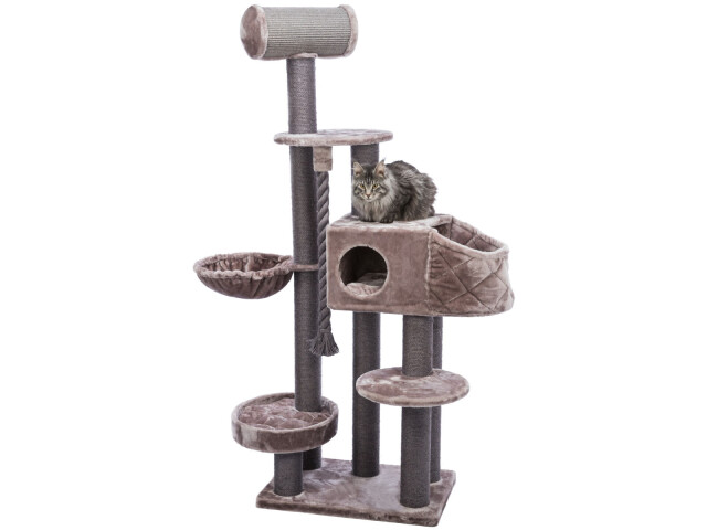 Ansamblu Cat Tree XXL Andres, 70x48x190 cm, Capuccino, 44713