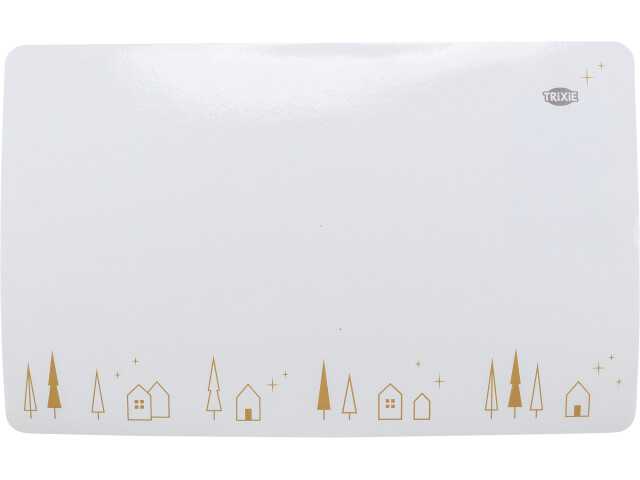 Covoras Xmas pentru Castroane, Plastic, 44x28 cm, Bej, 92020