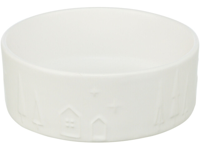 Castron Ceramic Xmas, 0.8 l/16 cm, Alb, 92022