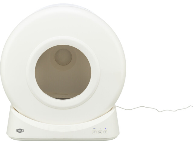 Litiera Cu Autocuratare Pentru Pisici, 51x56 x54 cm, Alb, 40050