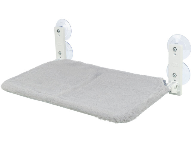 Sezlong Atasabil pe Fereastra, 58 x 34 cm, Pana la 12 kg, Alb/Gri, 43210