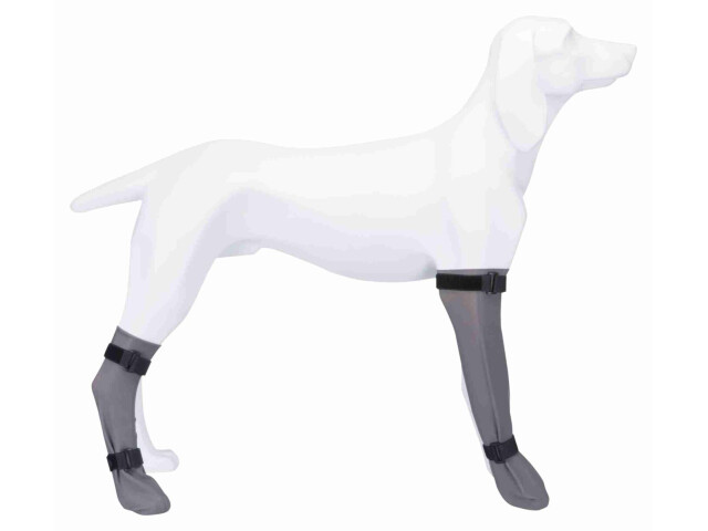 Soseta De Protectie Pentru Labutele Cainelui, 1 bucata, XL: 12 cm/45 cm, Gri, 19434