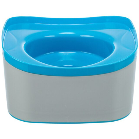 Castron Pentru Calatorie, Strong, Plastic, 21x11x21 cm, Gri/Petrol, 24601