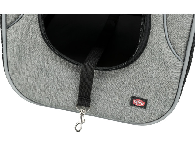 Geanta De Transport, Savina, Frontala, 30x33x26 cm, Pana la 10 kg, Negru/Gri, 28941