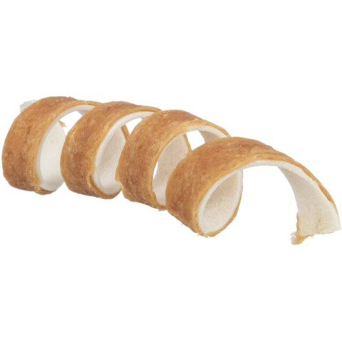 Recompensa Pentru Caini, Denta Fun, Spirala Cu Rata, 12 cm, 10 buc/set, 314732
