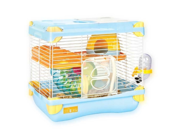 L(-17%)Cusca Pentru Rozatoare, Gremi Adventure Land, S: 28x21x25 cm Albastru, K804	