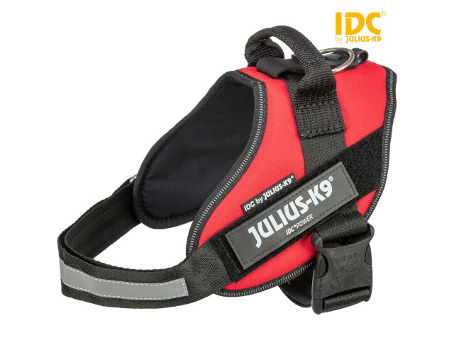 Ham Julius-K9 Idc, L: 63-85 cm/50 mm, Rosu, 14853