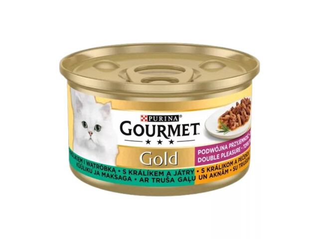 Gourmet Gold cu Iepure si Ficat, 85 g