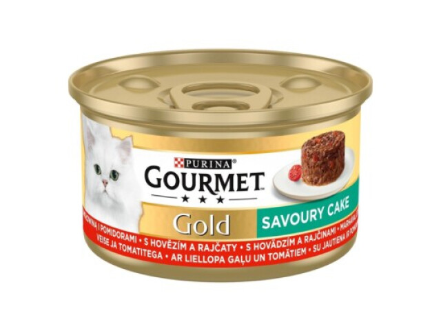 Gourmet Gold cu Vita in Sos de Rosii, 85 g