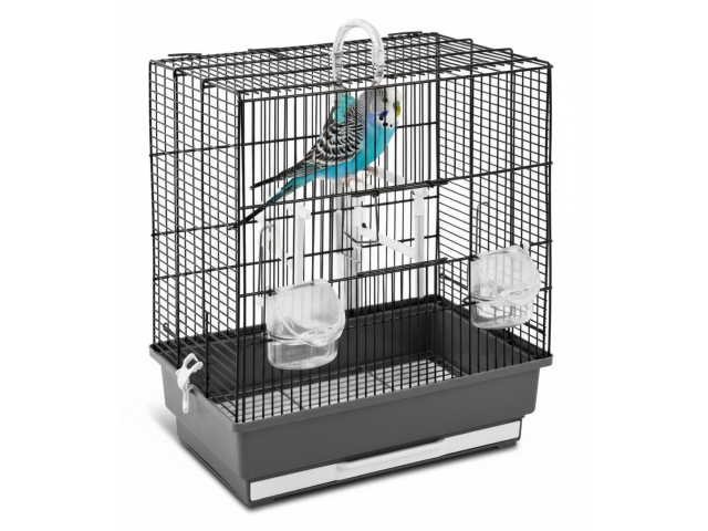 Colivie Alfa 40 Nera, 40x27x48 cm