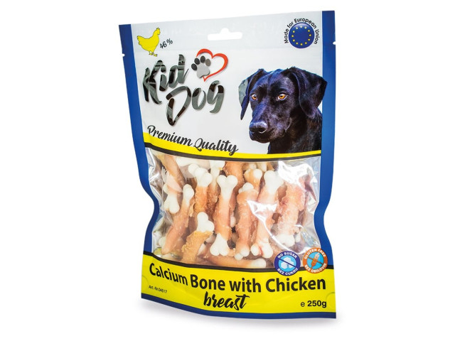 Recompense Pentru Caini, Oase De Calciu Cu Piept De Pui, 250 g, A04517