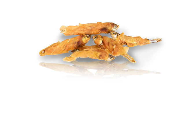 Recompense Pentru Caini, Pesti Inveliti Cu Carne de Pui, 250 g, A04541