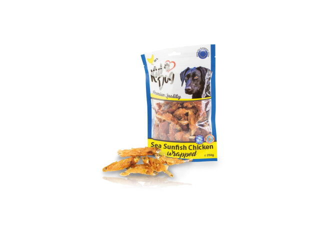 Recompense Pentru Caini, Pesti Inveliti Cu Carne de Pui, 250 g, A04541