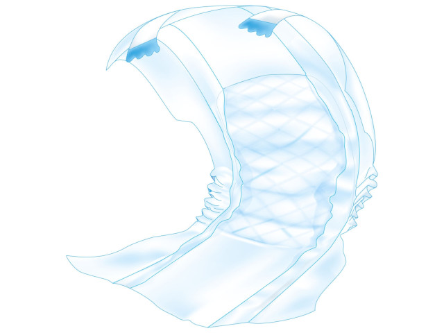 Scutece Pentru Caini Masculi, M-L: 46-60 cm, 12 buc, 23642