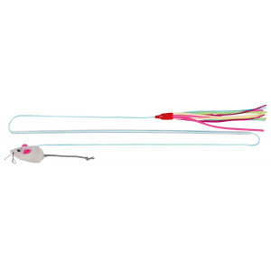 Jucarie Pentru Pisici, Undita Cu 2 Jucarii, 40 cm 45746