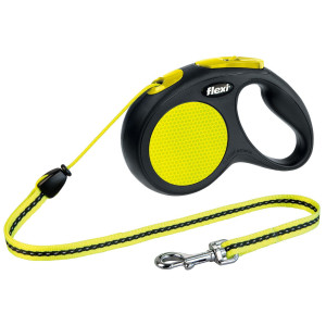 Lesa Neon, Snur, M: 5 m/20 kg, Negru/Galben Neon, 20912