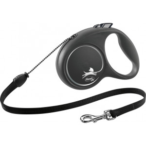 Lesa Black Design, Snur, M: 5 m/20 kg, Negru, 12261