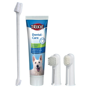 (-15%) Set Igiena Dentara Pentru Caini, Pasta De Dinti 100 g Si Periuta De Dinti, 2561