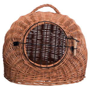 Cos Iglu Rachita Cu Bare, 50x46x36 cm, Maro, 2871