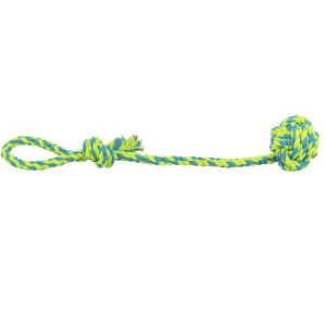 Jucarie Pentru Caini, Franghie Cu Minge Tesuta, 7/50 cm, 3269