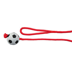 Jucarie Pentru Caini, Minge Fotbal Pe Sfoara, Plutitoare, 6 cm/1.00 m, 3307