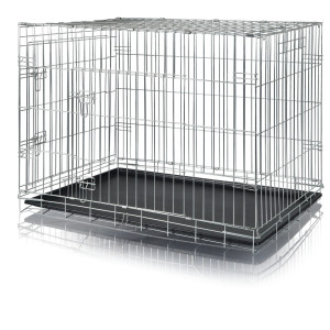 (-15%) Cusca Metalica Pentru Caini, L: 109x79x71 cm, 3925	