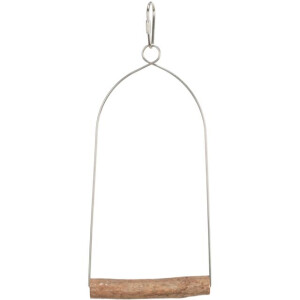 Leagan Arc Pentru Pasari, Lemn/Metal,10x22 cm, 5826