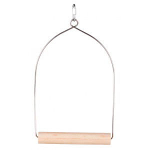 Leagan Arc Pentru Pasari, Lemn/Metal,15x27 cm, 5827