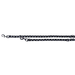 Lesa Cavo Coarda, Reglabila/Reflectorizanta, S-M: 2.00 m/12 mm, Negru, 135801	