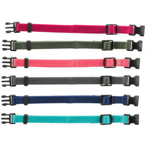 Zgarda Pentru Caini Juniori, S-M: 17-25 cm/10 mm, 6 buc/set, 15552