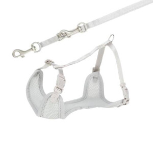 Ham Si Lesa, Soft, Pentru Caini Juniori, S-M: 26-34 cm/10 mm, 2.00 m, Gri, 15560	