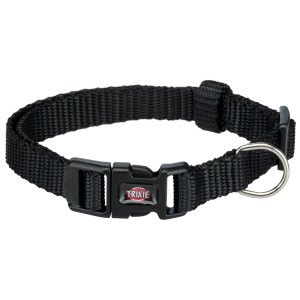 Zgarda Premium, XS-S: 22-35 cm/10 mm Negru, 201401