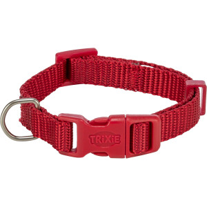 Zgarda Premium, XS-S: 22-35 cm/10 mm Rosu, 201403