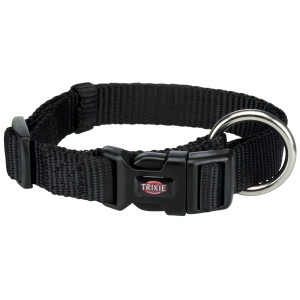 Zgarda Premium, S-M: 30-45/15 mm Negru, 201501