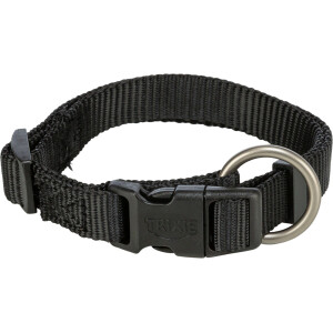 Zgarda Premium, S-M: 30-45/15 mm Negru, 201501