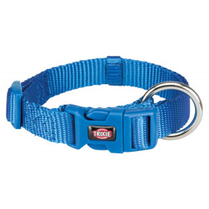 Zgarda Premium, S-M: 30-45cm/15 mm Albastru, 201502