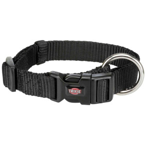 Zgarda Premium, L-XL: 40-65 cm/25 mm, Negru, 201701